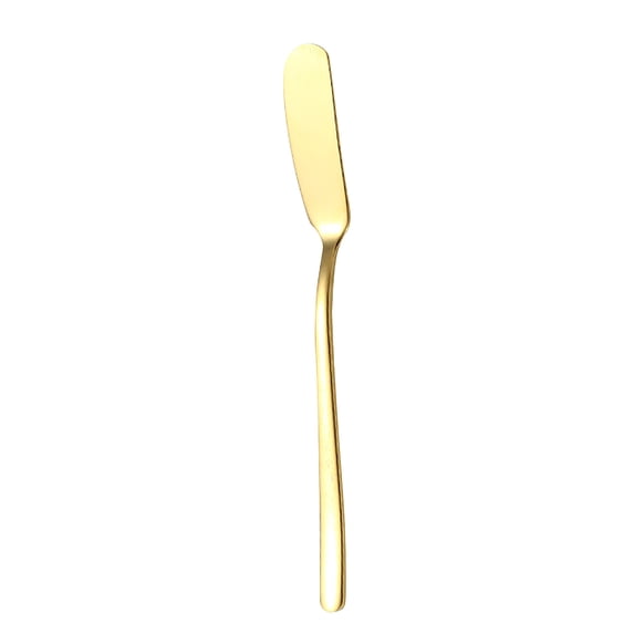 JoyMoreHome Stainless Steel Butter Spreader Long Handle Cream Piping Knives for Spreading Butter Jam and Cream for Home and Kitchen Use