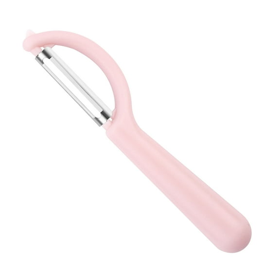 JoyMoreHome Stainless Steel Vegetable and Fruit Peeler, Swivel Straight Peeled Gadget for Kitchen - Ideal Carrot Cucumber Potato Peeler with Ergonomic, Non-Slip and Handle