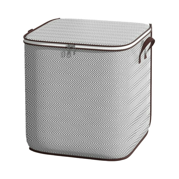 JoyMoreHome Storage Closet Organizers and Storage Box Quilt Storage Basket Travel Large Capacity Clothing Organization Zipper Saving Toy Storage Bag Tote Drawers