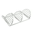 thumbnail image 1 of JoyMoreHome Taco Holders - Stainless Steel Taco Stands - Fits Most Plates & Air Fryers - Dishwasher & Oven Safe - Stackable Trays - Racks Hold Soft & Hard Shell Tacos, 1 of 6