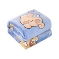 thumbnail image 1 of JoyMoreHome Thickened Cute Printed Flannel Throw Blanket, Easy to Clean, 59.1x39.4 Inch Soft Plush Warm Blanket, for Livingroom, Bedroom, Sofa, Bed, Office, 1 of 6