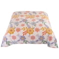 thumbnail image 1 of JoyMoreHome Thickened Flower Pattern Flannel Throw Blanket, 47.2X78.7 Inch Soft Cozy Blanket, for Livingroom, Bedroom, Car, Camping, 1 of 6