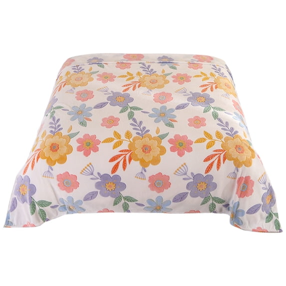 JoyMoreHome Thickened Flower Pattern Flannel Throw Blanket, 47.2X78.7 Inch Soft Cozy Blanket, for Livingroom, Bedroom, Car, Camping