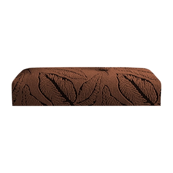 JoyMoreHome Thickened Leaves Pattern Sofa Cushion, Vintage Solid Color Decorative Pad, 35.4x27.6 Inch Soft Non-Slip Cushion for Sofa, Livingroom