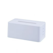 JoyMoreHome Tissue Box Cover Rectangular Handmade Facial Tissue Holder Dispenser for Bathroom Kitchen Bedroom Home Restaurant Zip up Closet Storage