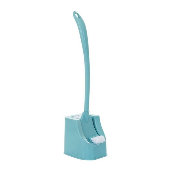 JoyMoreHome Toilet Brush and Holder Toilet Scrubber Cleaner Brushes Wand, Toilets Brush with Holder Caddy, Bathroom Cleaning Brush