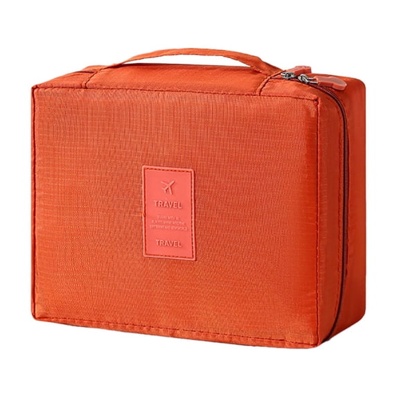 JoyMoreHome Toiletry Bag with Handle, Waterproof Portable Multifunctional Makeup Bag with Compartment, for Home, Travel