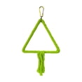 thumbnail image 1 of JoyMoreHome Triangle Bird Rope Swing Perch, Safe to Climb and Chew, Bird Cage Toy Accessory, Great for Bird Pet, 1 of 6