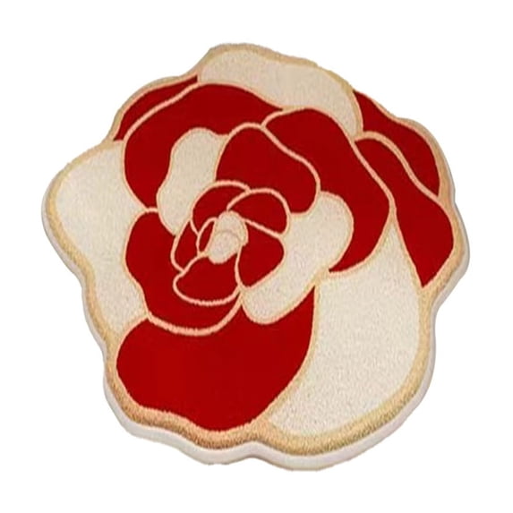 JoyMoreHome Valentine Day Flower Shape Chair Cushion, Durable Non-Slip Seat Cushion Decor, Soft Multifunctional Mat for Office, Livingroom, Bar, Bedroom