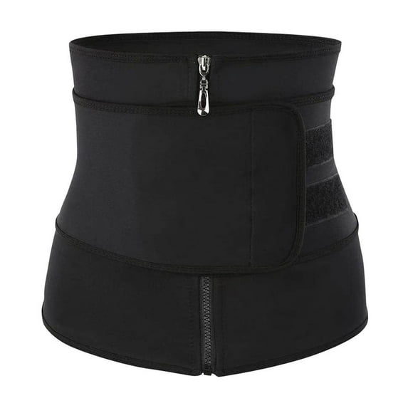 JoyMoreHome Waist Trainer for Women Lower Belly Waist Trimmer Corset Tummy Wrap Workout Sweat Belt Band Sports Sauna Suit