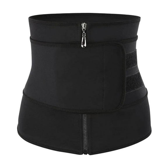 JoyMoreHome Waist Trainer for Women Lower Belly Waist Trimmer Corset Tummy Wrap Workout Sweat Belt Band Sports Sauna Suit
