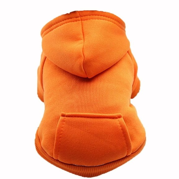 JoyMoreHome XS Size Dog Hoodie Sweatshirts with Pockets, Warm Dog Clothes for Small Dogs Coat Clothing for Puppy Kitten