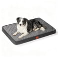 thumbnail image 1 of JoyPetto Orthopedic Dog Bed, Egg Crate Foam, Waterproof Washable Non-Slip Mattress,Dark Gray for Crate Indoor Use, 1 of 11