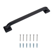 JoyRain ADA 500lb Stainless Steel Anti-Slip Grab Bar Wall Mount for Shower Bathroom Tub Toilet - Elderly/Seniors/Handicap Black Knurling 12"