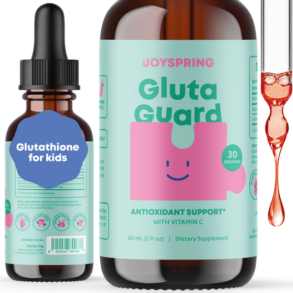 JoySpring Glutathione Liquid with Vitamin C for Kids