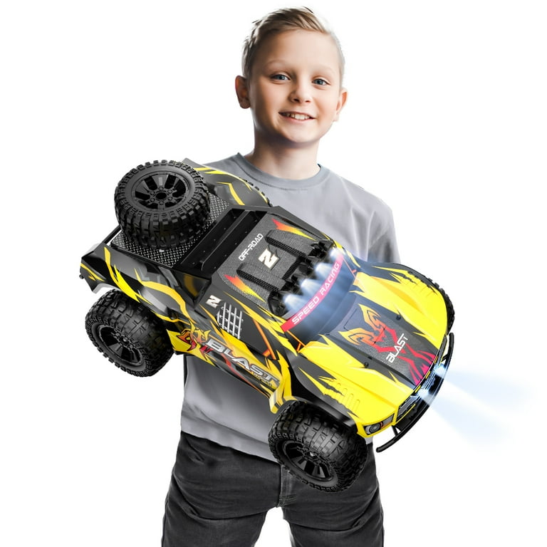 JoyStone 1:10 RC Truck, 35+MPH Fast 4WD Crawler, All-Terrain Off