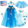 thumbnail image 1 of JoyStone 11-Piece Princess Dress Up Toys for Toddler Girls, Ages 3 to 6, Blue, 1 of 7