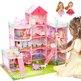 L.O.L. Surprise! 423676C3 OMG House New Real Wood Doll House Multicolor 