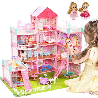 Kids Dolls Styling Head Makeup Comb Hair Toy Doll Set Pretend Play Princess  Dressing Play Toys For Little Girls Makeup Learning Ideal Present 