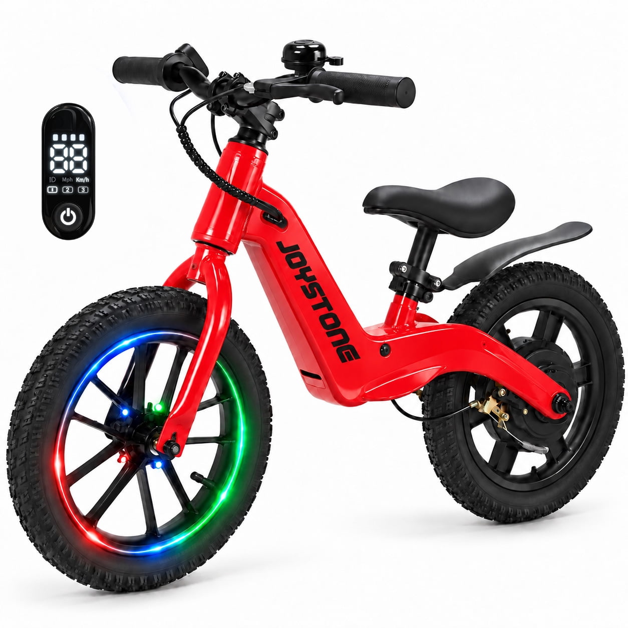 JoyStone 14Inch Electric Balance Bike for Kids, 270W Electric Bike with ...
