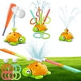 thumbnail image 1 of JoyStone 4-in-1 Turtle Water Sprinkler Toys for Kids, Water Spray Game with Baseball & Ring Toss, Summer Outdoor Toy for Toddlers Boys Girls Gifts, 1 of 7