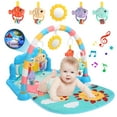 JoyStone Baby Gym Projection Play Mat , Kick and Play Piano Gym