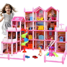 Riley Blake Barbie™ Girl Barbie Dream House Pack and Play Felt