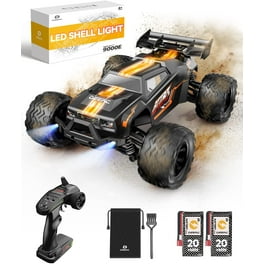 Hot Wheels Monster Trucks RC Rhinomite Transforms into Launcher, Includes  1:64 Scale Toy Truck