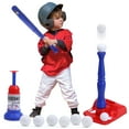 thumbnail image 1 of JoyStone Kids Baseball Tee Games with Automatic Pitching Machine, 6 Balls-Adjustable T Height Fun Toddler t Ball Set, Toddler Baseball Toys Outdoor Toys for Kids Ages 3+, 1 of 8