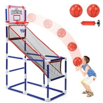 JoyStone Kids Basketball Hoop Arcade Game, Basketball Hoop Indoor Outdoor W/4 Balls, Basketball Game Toys Gifts for Boys and Girls (2 Balls)