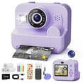 thumbnail image 1 of JoyStone Kids Instant Print Camera with 32G TF Card and Printing Paper, Purple, Gift for Girls and Boys Ages 3-12, 1 of 10