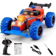 thumbnail image 1 of JoyStone Remote Control Car for Kids, RC Truck 2.4GHz Off-Road Monster Truck with LED Lights, 2 Batteries, RC Toy Car for Boys Girls, 1 of 1