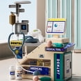 thumbnail image 1 of JoyStone Toy Doctor Kit, Interactive Pretend Play Medical Set with Lights & Sounds, Educational Toy for Boys & Girls, Ages 3-5, 1 of 12