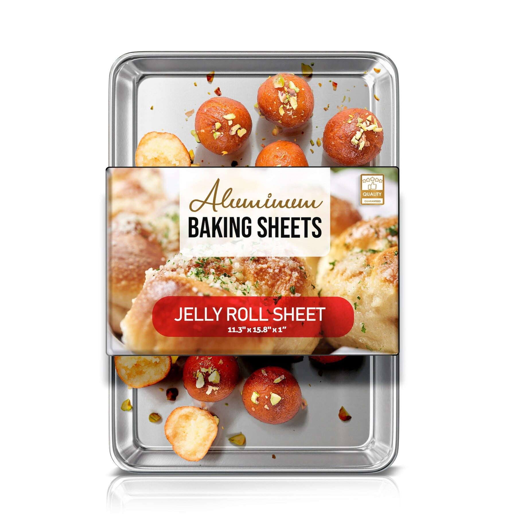 JoyTable Aluminum Steel Nonstick Jelly Roll Baking Sheet