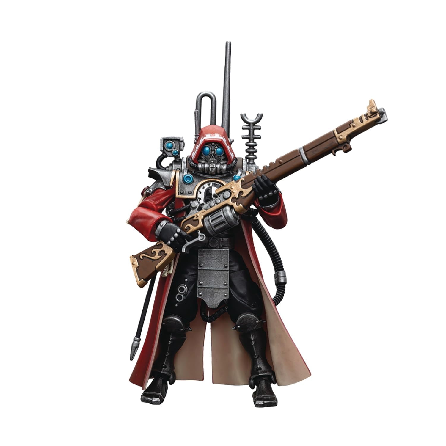 JoyToy Warhammer 40K: Adeptus Mechanicus Skitarii Ranger with Data-Tether 1:18 Scale Action Fig
