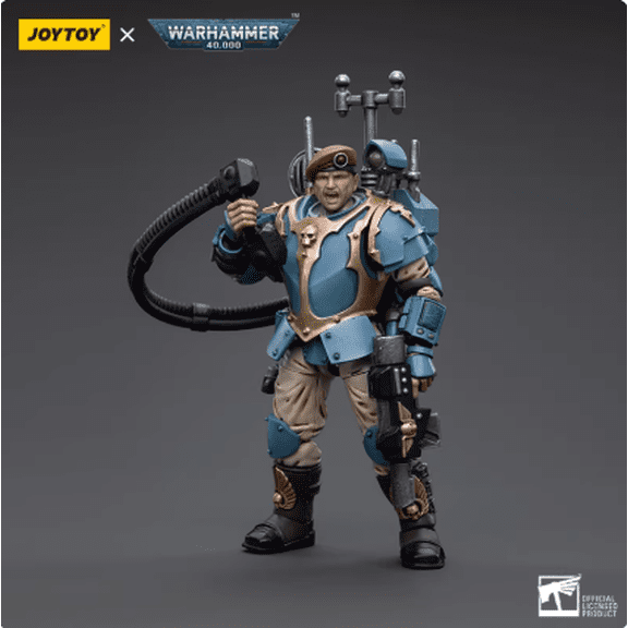 JoyToy Warhammer 40K: Astra Militarum Tempestus Scions Command Squad Vox Operator 1:18 Scale Figure