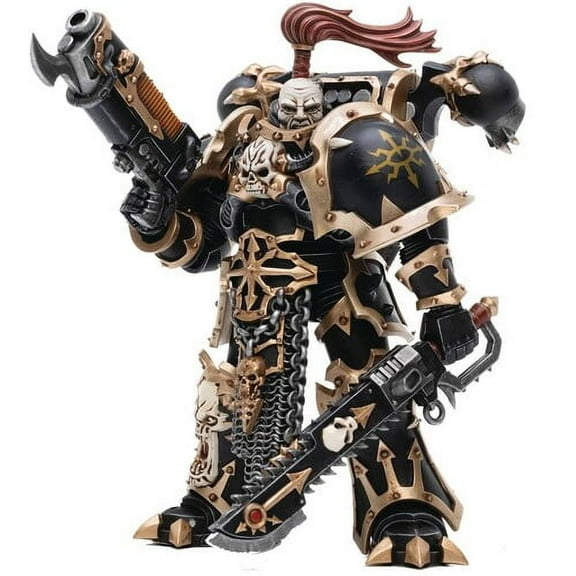 JoyToy - Warhammer 40K - Black Legion: Havocs Champion Brother Slael 1/18 Figure, Dark Source Trading, Gifts