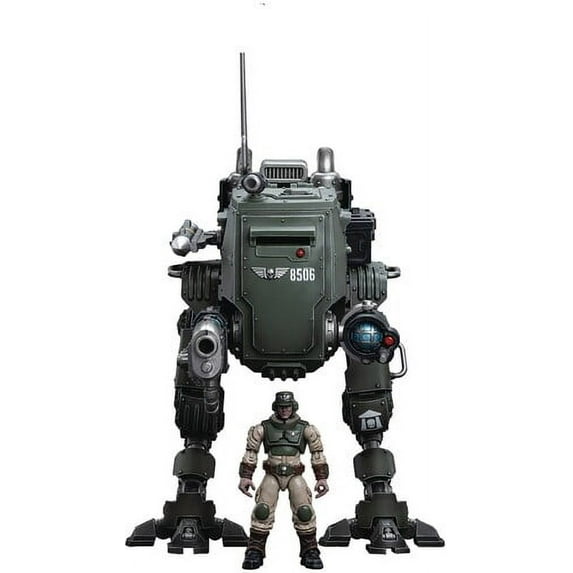 JoyToy - Warhammer 40K - Cadian Armoured Sentinel 1/18 Figure, Bloomage Joytoy Tech, Gifts