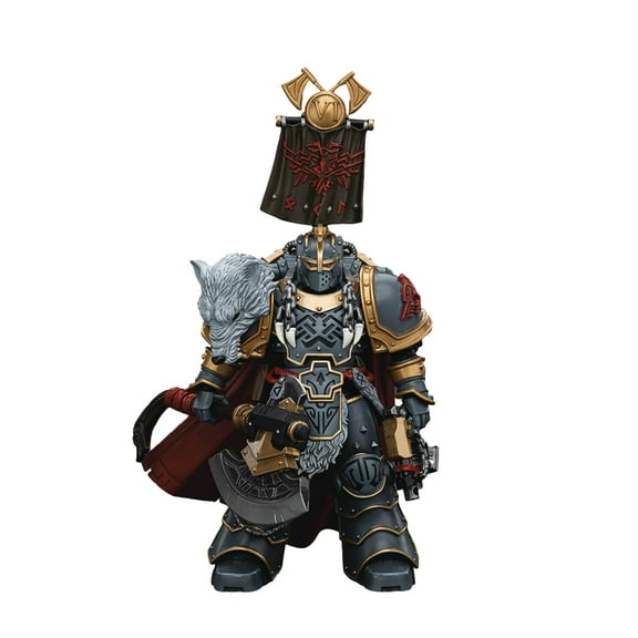 JoyToy Warhammer 40k: Space Wolves Legion Praetor with Power Axe 1:18 Scale Action Figure