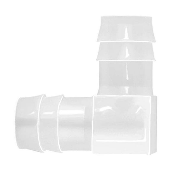 JoyTube 7/16" Plastic Elbow Hose Barb Fitting 90 Degree