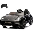 thumbnail image 1 of JoyWheels Licensed Porsche Taycan Turbo S 2 Seater Ride On Cars,24V 350W Powered Ride on Car With Remote Control,4mph,Black, 1 of 9