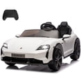 thumbnail image 1 of JoyWheels Licensed Porsche Taycan Turbo S 2 Seater Ride On Cars,24V 350W Powered Ride on Car With Remote Control,4mph,White, 1 of 9