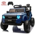 thumbnail image 1 of JoyWheels TOYOTA 50W Ride on Toy Cars,12V Powered Ride on Truck With Remote Control,3mph,Blue, 1 of 9
