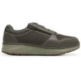 thumbnail image 1 of Joya Mens Dynamo Zip Leather Textile Trainers, 1 of 4