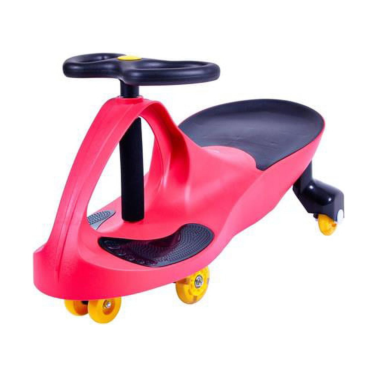 Joybay GT0105Rs Premium LEDWheel Swing Car Ride on Toy, Strawberry