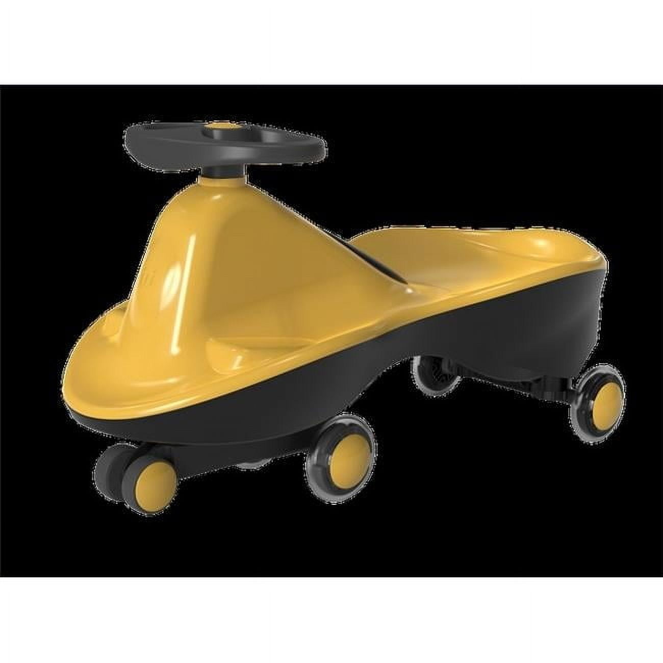 Joybay GT0572R Joybay Sports Series LED wheeled swing car Citrus Yellow, come Fully Assembled!