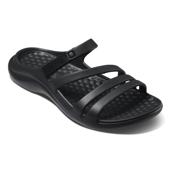 Womens Lakeshore Sandal Solid Black/Black