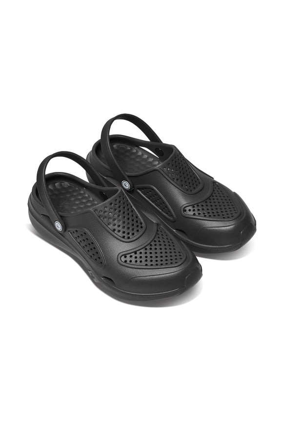 Retro Clog Sandal, Black (Men's)