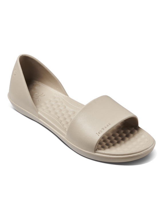 Womens Friday Flat Solid Driftwood