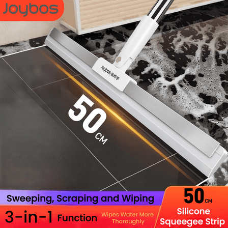 Joybos 50CM Floor Squeegee Multifunction Silicone Magic Scraping Broom